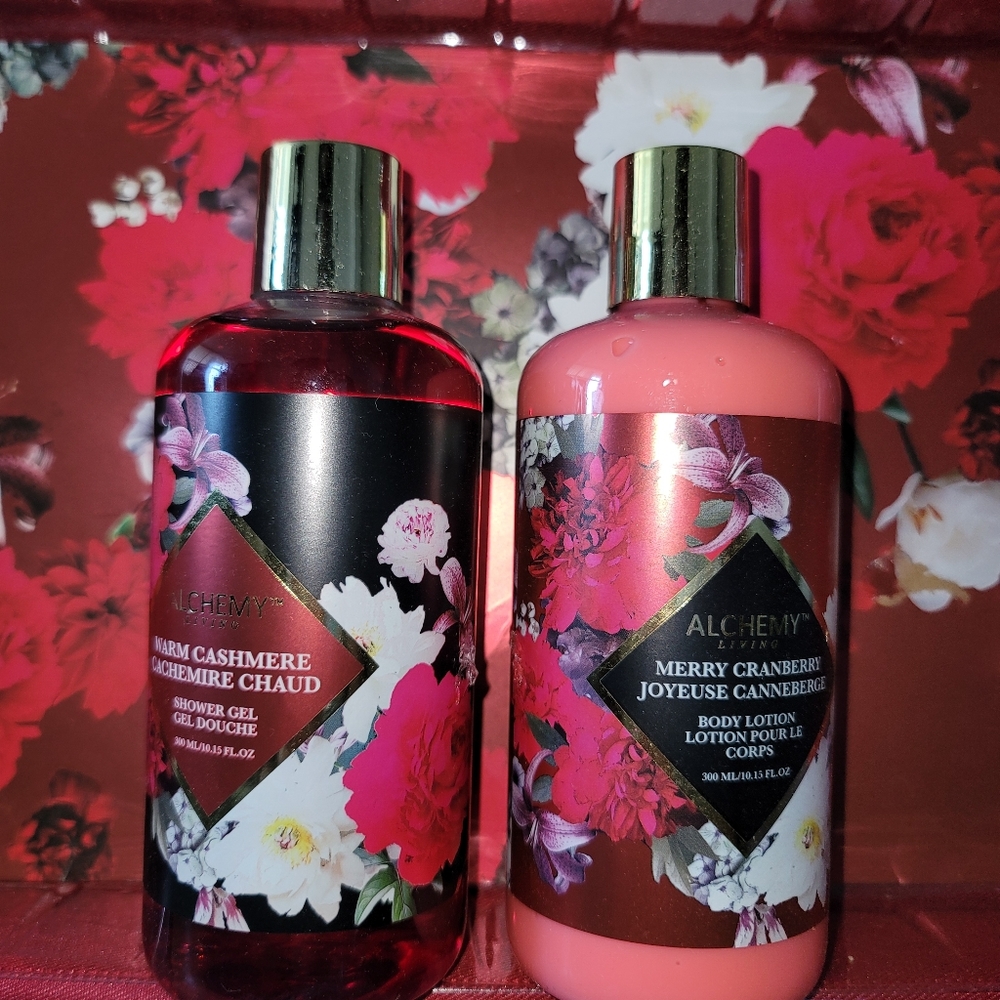 ALCHEMY Living Shower Gel and Body Lotion Set